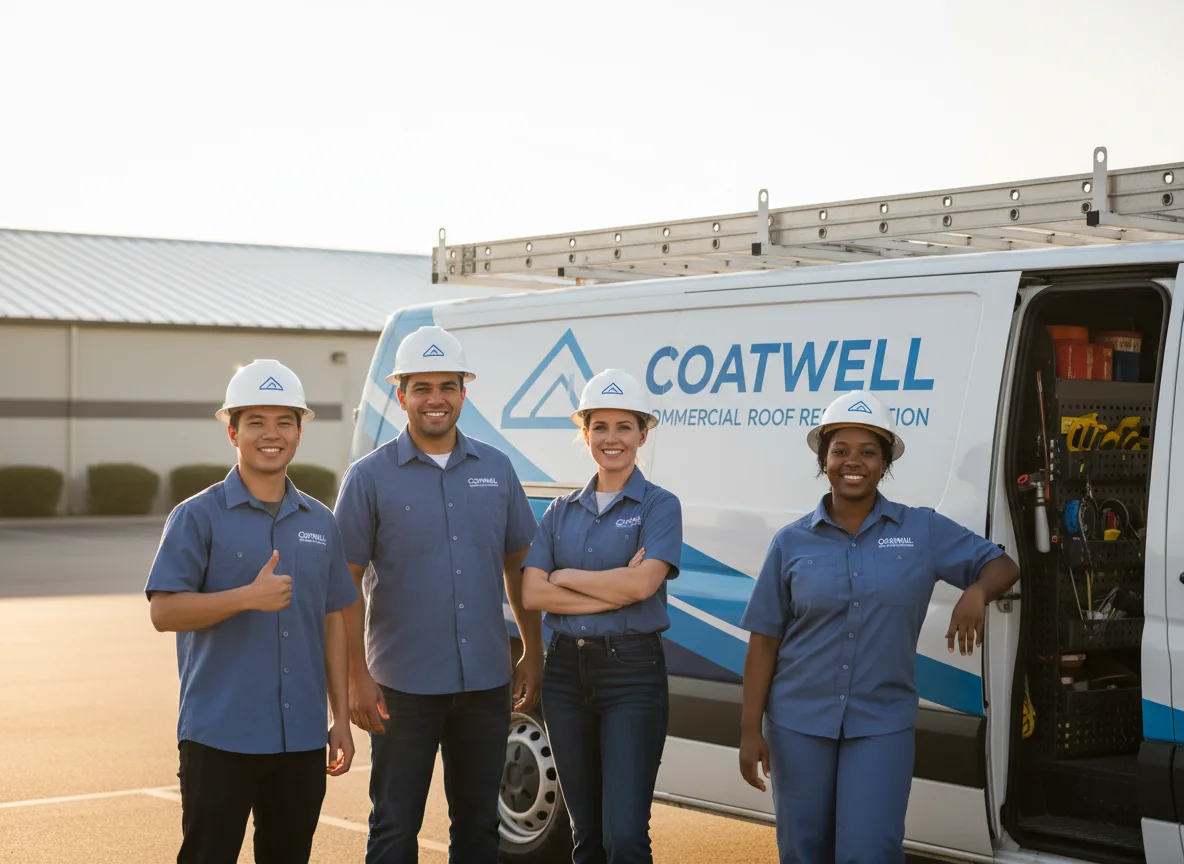 Commercial roof coating company in Eads, TN